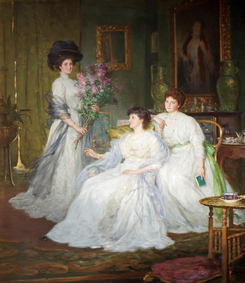 George Percy Jacomb-Hood - The Deane Sisters - 1908